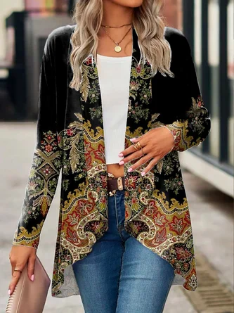 Casual Ethnic Print Kimono 3 Casual Ethnic Print Kimono