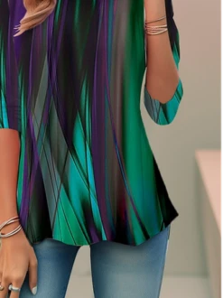 Women's Long Sleeve Tee T-shirt Spring/Fall Random Print Knitted Crew Neck Daily Going Out Casual Top Green 10 Women's Long Sleeve Tee T-shirt Spring/Fall Random Print Knitted Crew Neck Daily Going Out Casual Top Green -Shinee Style Shop 0e1c4b04f19c7d137f8d3d6b8bb2c1d4