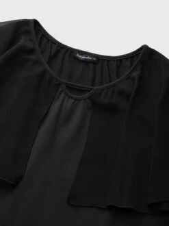 JFN Round Neck Regular Fit Casual Vacation Short Sleeve Top -Shinee Style Shop 1eaa497db6bed537b5015eb02d9d1dbc