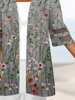 Wrap Loose Casual Floral Kimono -Shinee Style Shop 551c7e011401a5f6bb6878ef4a6f3dfb