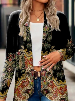 Casual Ethnic Print Kimono 9 Casual Ethnic Print Kimono -Shinee Style Shop 562b6046047c8d64108ce4131c30167f