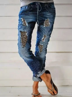 Casual Straight Mid Waist Denim Jeans -Shinee Style Shop 66d1d2ffaaf33c7852a7344fe17d4764