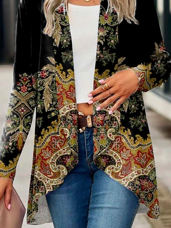 Casual Ethnic Print Kimono 5 Casual Ethnic Print Kimono - Image 3