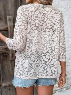 Lace Plain Elegant Kimono -Shinee Style Shop 99e00ce6b3c148a7e5ce6e69ea80f067