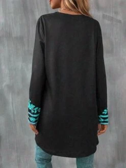 Jersey Cross Neck Casual Loose Kimono -Shinee Style Shop a1c60e0028d13867087579cf5dceba08