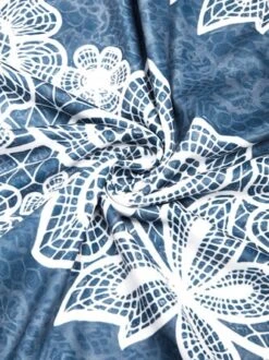 V Neck Casual Floral Long Sleeve Top -Shinee Style Shop be54756e6344679ef6fdca3e89eabd4d