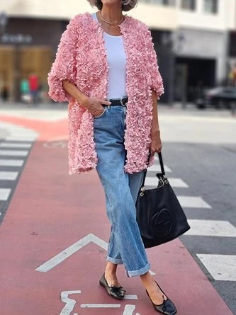 Plain Wrap Elegant Loose Kimono 4 Plain Wrap Elegant Loose Kimono - Image 2