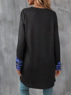 Jersey Cross Neck Casual Loose Kimono -Shinee Style Shop c3ea5185e757c6c76dfa7cea68c51d85