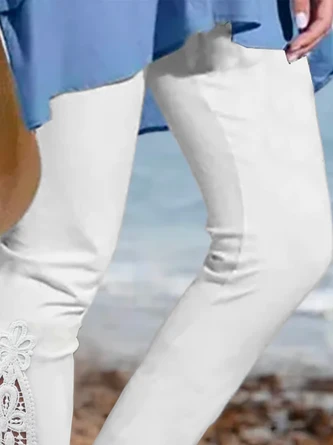 Plain Casual Legging Pants 3 Plain Casual Legging Pants - Image 2