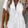Summer Lace Casual Lace Loose Blouse