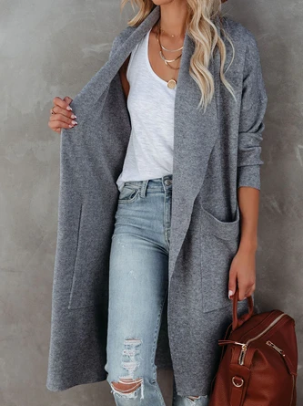 Casual Loose Woolen Other Coat 5 Casual Loose Woolen Other Coat - Image 3