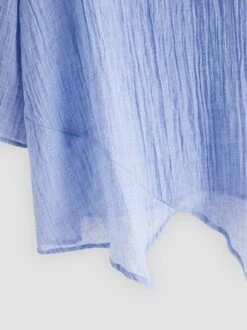 JFN Cotton & Linen Asymmetric Hem Loose Fit Long Sleeve Shirts Tunic Top -Shinee Style Shop ef04a7399861cbd7a44ba3237a5245dc