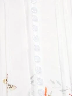 Women's Ethnic Casual V-neck A-Line Tops Long Sleeve Henry Collar Red Rose Print Tunic Daily Hot List -Shinee Style Shop f776a9b99ed7e0dde5cd9dfd9b8ad197