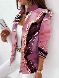 Stand Collar Casual Zipper Jacket -Shinee Style Shop f8c4dca3408331fb42b9956b6f6d6656