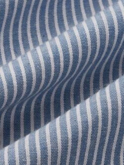 Women's Cotton Striped Daily Going Out Two Piece Set Sleeveless Casual Summer Top With Pants Matching Set Blue -Shinee Style Shop 0760cd6792c786655f16baf09f7420dd