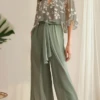 Women's Lace-up Floral Holiday Chiffon Going Out Two-Piece Set Casual Summer Top With Pants Matching Set 2 Women's Lace-up Floral Holiday Chiffon Going Out Two-Piece Set Casual Summer Top With Pants Matching Set -Shinee Style Shop 1a1684e7f32054e91816f7d1b9d48136