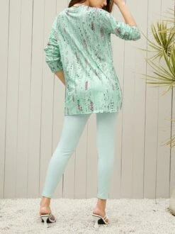 Loose Crew Neck Casual Abstract Two-Piece Set -Shinee Style Shop 27132fab52101f7a6f6c791d6a52f934