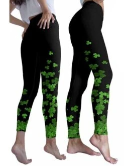 Shamrock Casual Leggings -Shinee Style Shop 3de7eef618c9688ad04c07b1fadd7693