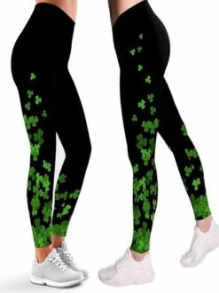 Shamrock Casual Leggings -Shinee Style Shop 441afdb1e6b14f543f8217b214597063