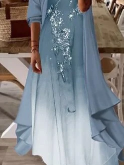 Women's Shift Dress Maxi Dress Half Sleeve Floral Print Spring Summer 2PCS V Neck Casual Dress 11 Women's Shift Dress Maxi Dress Half Sleeve Floral Print Spring Summer 2PCS V Neck Casual Dress -Shinee Style Shop 445543995ed34f21995fb1ee25a0b56f