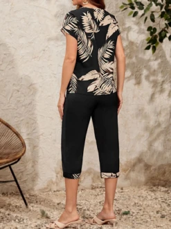 Leaf Elegant Two-Piece Set -Shinee Style Shop 5a58ba597bb25d9cedbd774c9ab9b4e6