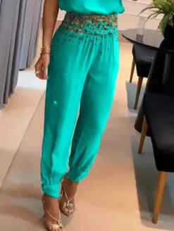 Casual Crew Neck Leopard Two-Piece Set 7 Casual Crew Neck Leopard Two-Piece Set -Shinee Style Shop 78b84491f832c0545ffb470e8b4c3e19