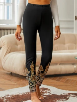 Loose VacationEthnic Leggings -Shinee Style Shop 7a5fcd3ba831dd79341b720c4c12a2f0