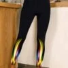 Regular Fit Gradient Pattern Leggings