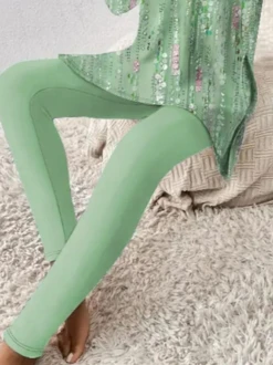 Loose Crew Neck Casual Abstract Two-Piece Set -Shinee Style Shop c5c3f15569e6b4815c8c7a7856c130ea