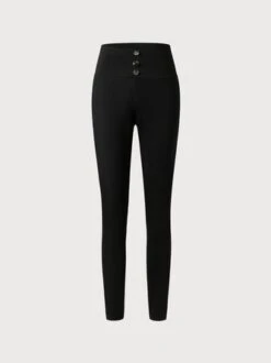 JFN Casual Plain Autumn Natural Tight Long Medium Elastic Leggings -Shinee Style Shop d0d2bbdd8b2beb24fb1bb9da466e8ab8