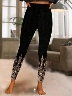 Loose VacationEthnic Leggings