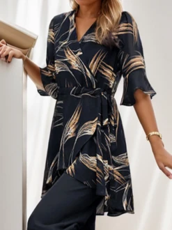 Women's Floral Printed Two Piece Sets Black Summer Bell Sleeves V Neck 2 Piece Sets 9 Women's Floral Printed Two Piece Sets Black Summer Bell Sleeves V Neck 2 Piece Sets -Shinee Style Shop fc8c32046b623734bb3983e1c6ef8db5